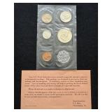 1963 U.S. Mint Proof Set  Franklin Half Dollar,
