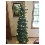 Pre-Lit Artificial Christmas 'Hoop/Hinged' Tree,