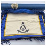 Masonic Past Master's Apron with Storage