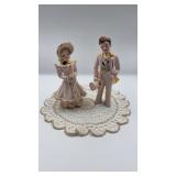 Florence Ceramics Boy & Girl Figurine Pair,