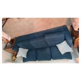 Lay-Z-Boy Green Upholstered SofaA comfortable