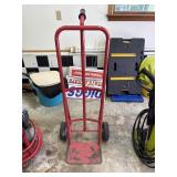 Heavy-Duty Red Steel Hand Truck/DollyA sturdy