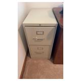 HON 2-Drawer Metal Filing Cabinet