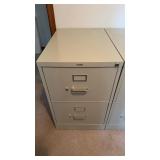 HON 2-Drawer Metal Filing Cabinet W/ crafting