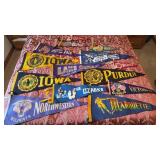 Vintage Felt Pennant Collection  College,