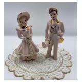 Florence Ceramics Boy & Girl Figurine Pair,