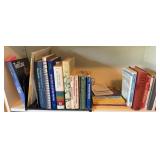 Assorted books & novels. Winning bid takes