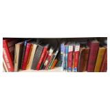 Assorted books & novels. Winning bid takes