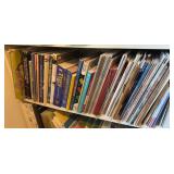 Assorted books & magazines. Winning bid takes