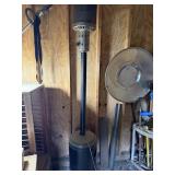 Upright patio heater. Propane.