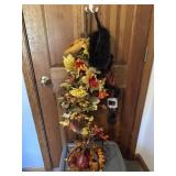 Fall/Halloween Decor Trio  Door Swag, Witch Boot
