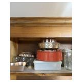 Vintage Bakeware, Tins & Mason Jar LotA