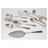 Nobility Silver Plate Utensil Lot