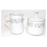 Noritake Wynwood Cream & Sugar Set
