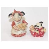 Enesco Mary Rhyner Cow Figurines