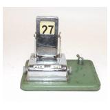 Vintage Desktop Flip Perpetual Calendar
