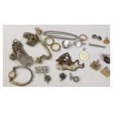 Vintage Wristwatch & Jewelry