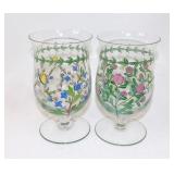 Williamsburg Botanical Goblets