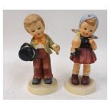 Pair of Hummel Style Figurines