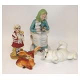 Group of Porcelain Figurines