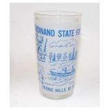 Ferdinand State Forest Vintage Souvenir Glass