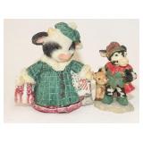 Enesco Mary Rhyner Cow Figurines
