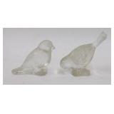 LE Smith Glass Sparrows