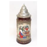 Original King Germany Lidded Beer Stein