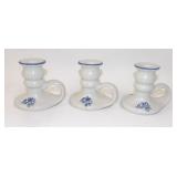 Pfaltzgraff Yorktowne Chamberstick Candleholders