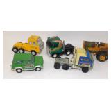 Lot of Vintage Toy Vehicles