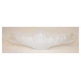 Jeannette Milk Glass Gondola Bowl