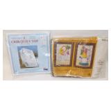 Crib Quilt & Duck Pictures Craft Sewing Kits