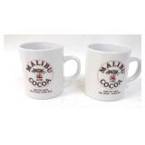 Malibu and Cocoa Mugs