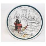 Antique Sujets French Opera Plate