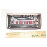 Dahlgren Illinois Farmers State Bank Ashtray