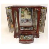 Jewelry Box with Contents