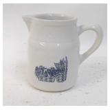 Roseville Basket Design Cream Pitcher