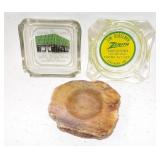 Ferdinand, Petersburg, and Stone Ashtrays