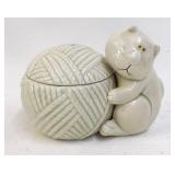 Fitz & Floyd Cat & Yarn String Holder