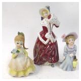 Vintage Lady & Girl Figurines - Lefton & Others