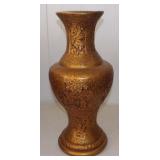 Large Hollywood Regency Chinoiserie Vase