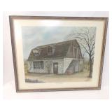C G Morehead 'Antique Shop' Signed Framed Print