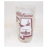 Alabama Vintage Souvenir State Glass