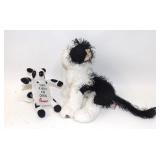 Ganz Black & White Cat Plush, Chick-fil-A Cow