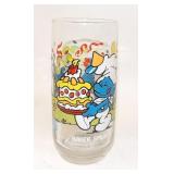 1983 Baker Smurf Drinking Glass