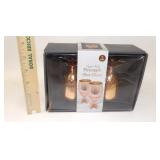 Copper Finish Pineapple Shot Glasses