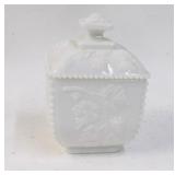Westmoreland Milk Glass Lidded Candy Dish