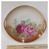 C.T. AltWasser Pink Roses Handled Plate