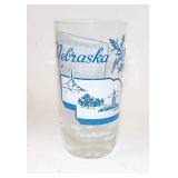 Nebraska Vintage Souvenir State Glass