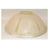 Vintage Art Deco Ceiling Light Fixture Globe Shade